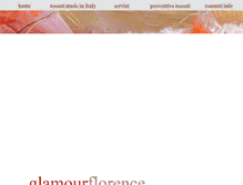 Tablet Screenshot of glamourflorenceb2b.com